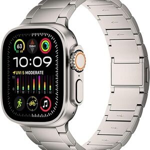 Ultra 2 Titanium Band with Magnet Buckle and DLC (Diamond Like Carbon) Compatibl